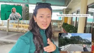 Dharamshala to Bir journey in heavy rain || he take me to meet his sister 🤞#tibetanvlogger