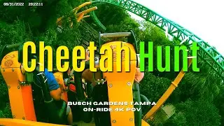 Cheeta Hunt 4k POV Busch Gardens Tampa