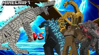 Shimo VS Monsterverse (Minecraft Mob Battle)