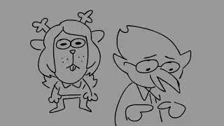 Sr Pelo Deltarune thingy that I found on Twitter