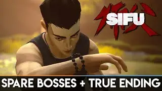 Sifu - All Spare Bosses Cutscenes + True Ending! 4K 60FPS