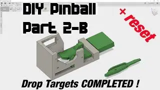 DIY Pinball Drop targets COMPLETE