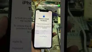 iphone x icloud bypass done ✅🔥🔥🔥🔥🔥🔥🔥🫣