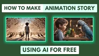 How To Make AI Animation Story Video Using Free AI Tools Step By Step In Hindi