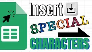 How to Insert Special Characters in Google Sheets (with Google Docs)