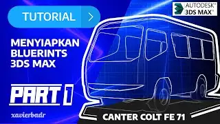 Cara mempersiapkan blueprint - 3DS MAX [P1]