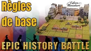 Les règles de base d'Epic History Battle #wargaming #miniature #3dprinting