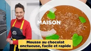 Recipe for a smooth, easy and quick chocolate mousse