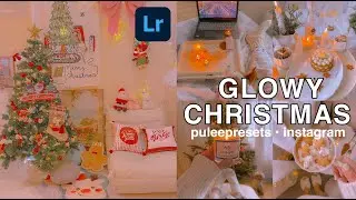Glowy Christmas Lightroom Preset - Christmas Lightroom Mobile Free DNG - White Christmas Filter