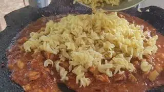 ALMOÇO DE DOMINGO/CHULETA NO DISCO E MACARRÃO NO DISCO