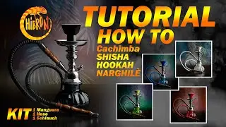 HIBRON | Cachimba Shisha Hookah Narghilè  | Premium 25cm 1 manguera/hose/slauch/tubo | TUTORIAL
