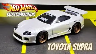 TOYOTA SUPRA - Custom Hot Wheels (Drift JDM)