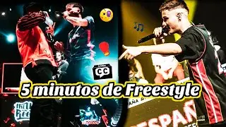 5 MINUTOS DE PURO FREESTYLE! | Subtitulado