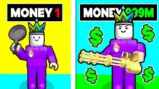 I Had $1 And Made It Into $999,999 On Roblox Police Tycoon