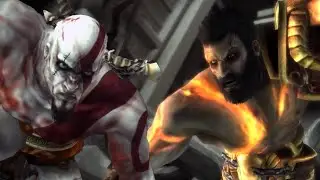 Kratos Vs His brother Deimos Full Boss fight