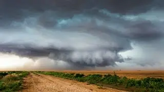 The Lamesa Meso - supercell time lapse