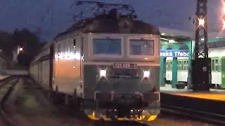 Večerní vlaky Česká Třebová - 1.8.2013 / Czech Trains Česká Třebová at evening