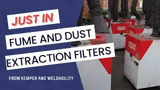 New In - Used Fume and Dust Extraction Filters from Kemper and Weldability