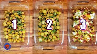 Roasted Baby Potato Salad: Three Recipes in One