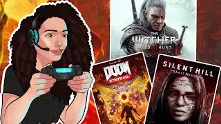 DOOM ETERNAL and SILENT HILL and the WITCHER III ... it was a wild ride...