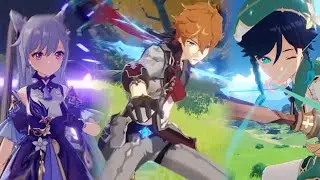 Genshin Impact - New 5 Star Burst Animation