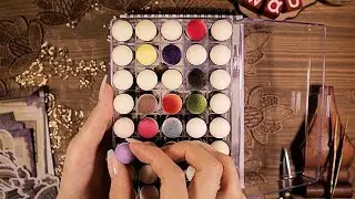 ASMR Decorating a Vintage Journal [1Hour] 빈티지 다꾸 몰아보기 Variety of journaling Sounds | hwaufranc
