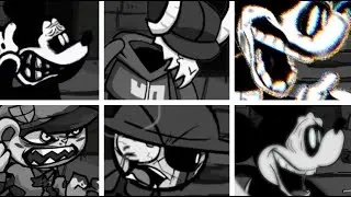 Unknown Suffering but everytime it is the Opponent's turn the mod changes - Friday Night Funkin'