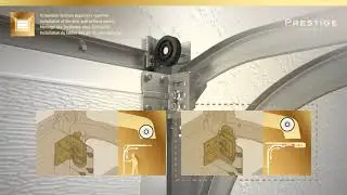 Монтаж секционных ворот Prestige с пружинами растяжения новая видеоинструкция