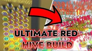 🔴 How To Make The *ULTIMATE* Red Hive For Beesmas 2023! - Bee Swarm Simulator