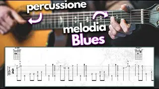 Blues Minore Bellissimo Per Chitarra Fingerstyle