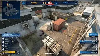 Zellsis 1v3 Clutch against FURIA | CSGO Highlights