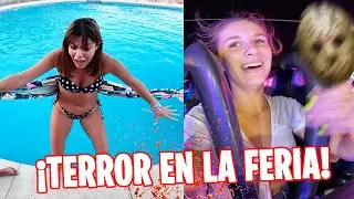 Aroa EN LA CASA del TERROR y 