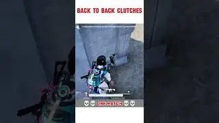 😱 One Match Two Clutches 😮‍💨😮‍💨 | Bgmi Gameplay | Solo vs Squad #bgmi #shorts #scout #gaming