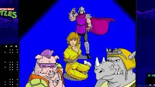The Cowabunga Collection - Teenage Mutant Ninja Turtles Arcade Full Playthrough
