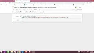 Loading Your Own Data in Jupyter Notebook