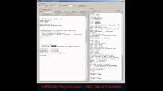 ESP8266 - ADC Input Frontend driver example