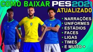 COMO BAIXAR PES 2021 download PC | Atualizado 2024