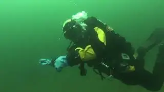 Дайвинг на Амерьевском доломитовом карьере, Щелково
