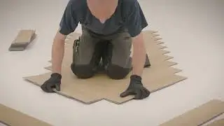 Leggen leginstructie visgraat Quick-Step Alpha Ciro Click PVC! Unizip Click systeem!