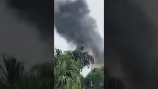 Brezilya'nın São Paulo eyaletinde içinde 68 kişi olduğu söylenen bir yolcu uçağı düştü. #brazil