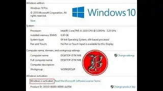 Aktivasi Windows