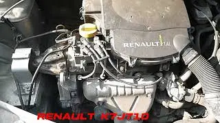 K7J710 Renault работа двигателя