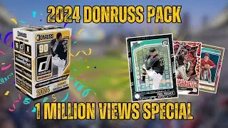CELEBRATING 1 MILLION VIEWS: DONRUSS BLASTER: GUARANTEED AUTO/RELIC