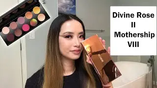 Pat McGrath Divine Rose 2 Mothership VIII Tutorial, Switches, Comparisons