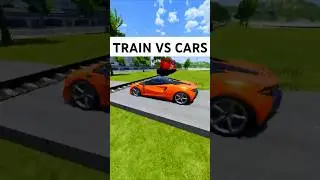 Cars vs Train 😂 #shorts