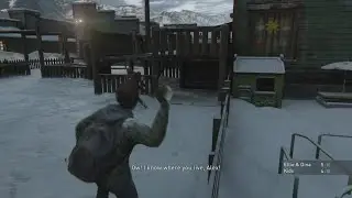 Ellie and Dina are Playing Snow With kids | The Last Of Us Part 2