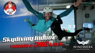 Skydiving Indoor en SUIZA! VIENTOS de hasta 280KM/H, BRUTAL!!!