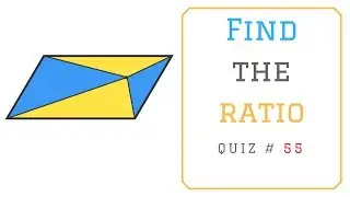 Math Puzzles with Answers in 60 seconds - Find the Ratio ?