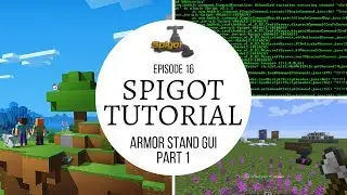 Spigot Plugin Development - 16 - Armor Stand GUI Plugin [Part 1] 🚰