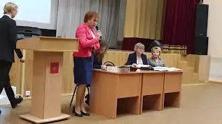 Первый совет гимназистов в этом учебном году.